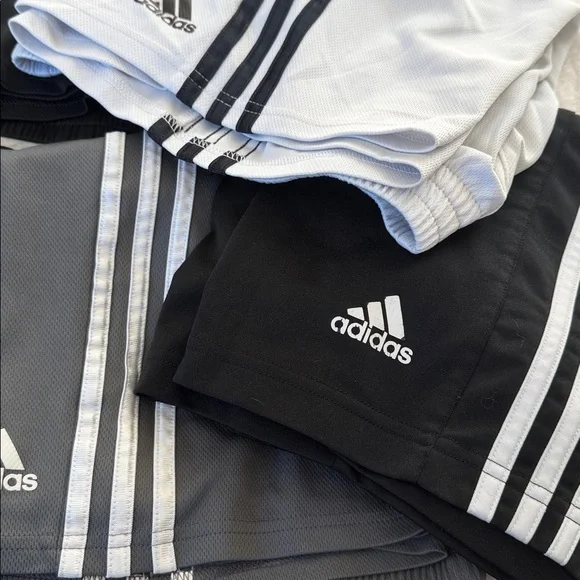 Adidas Kids' Shorts Bundle of SIX - Picture 3 of 10